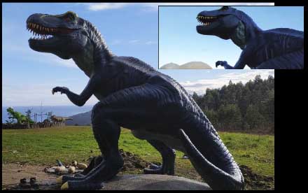 Restauración de Tiranosaurio Rex para el Museo del Jurásico (Asturias)